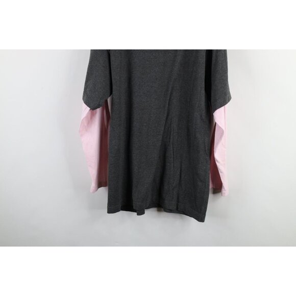 Vtg 90s Womens Large Layered Spell Out Ohio State University Long Sleeve T-Shirt - Picture 11 of 11